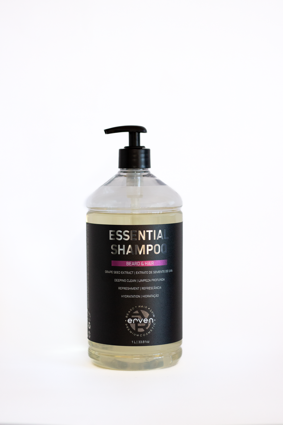 Shampoo para Cabelo e Barba - Shampoo Essential 1L