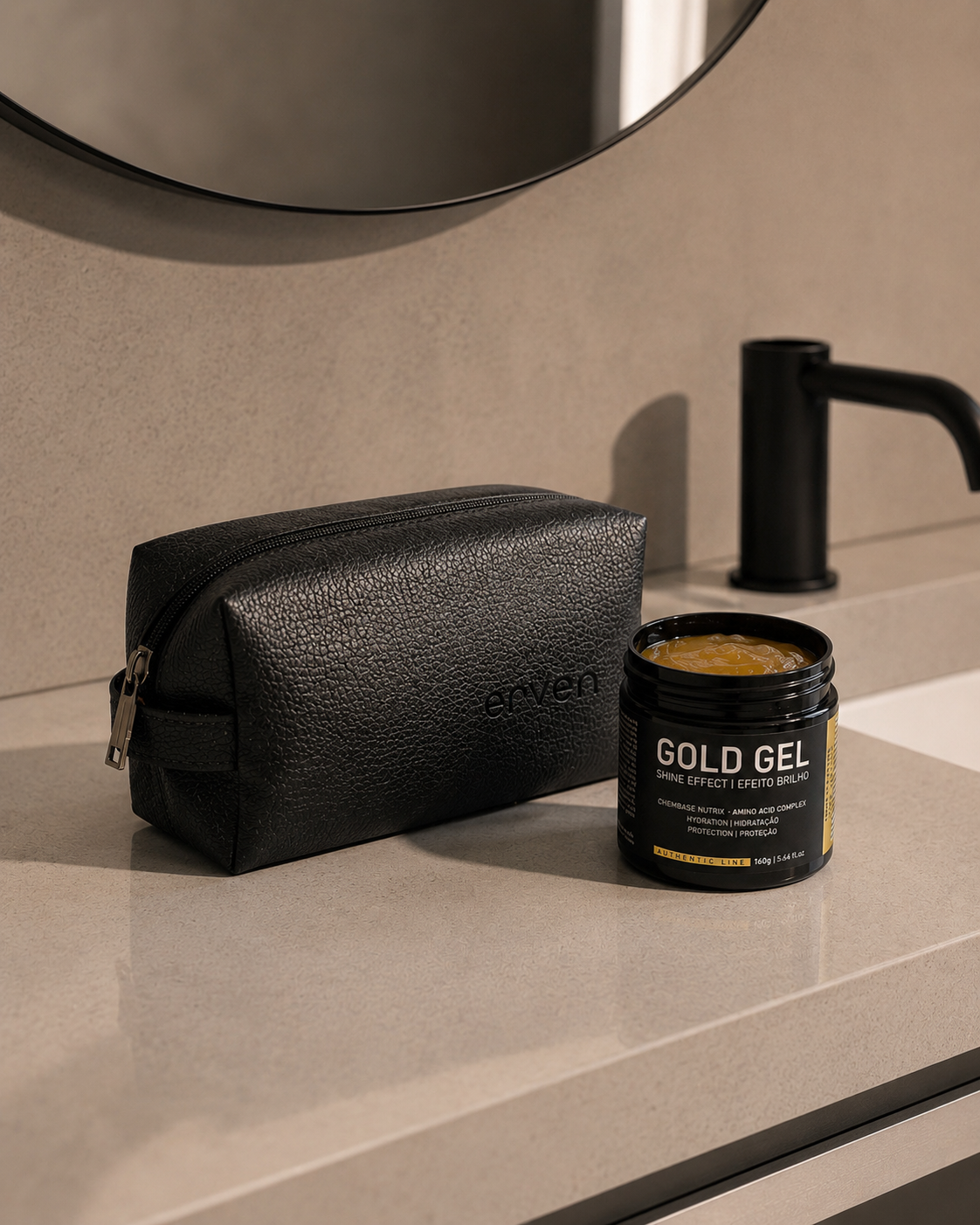 Gel Modelador para Cabelo - Gold Gel 160g