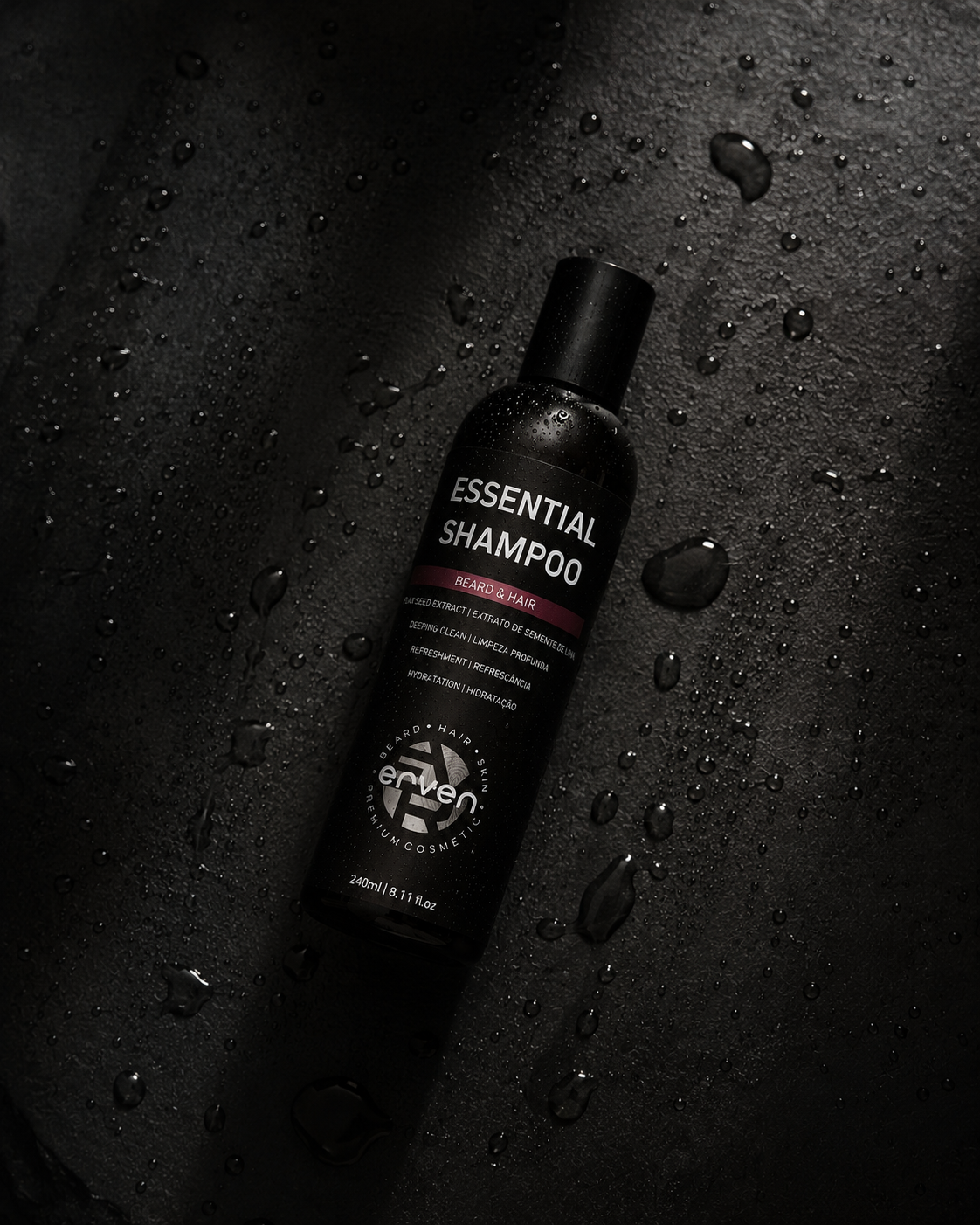 Shampoo para Cabelo e Barba - Shampoo Essential 240ml
