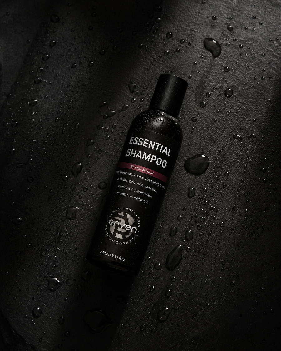 Shampoo para Cabelo e Barba - Shampoo Essential 240ml