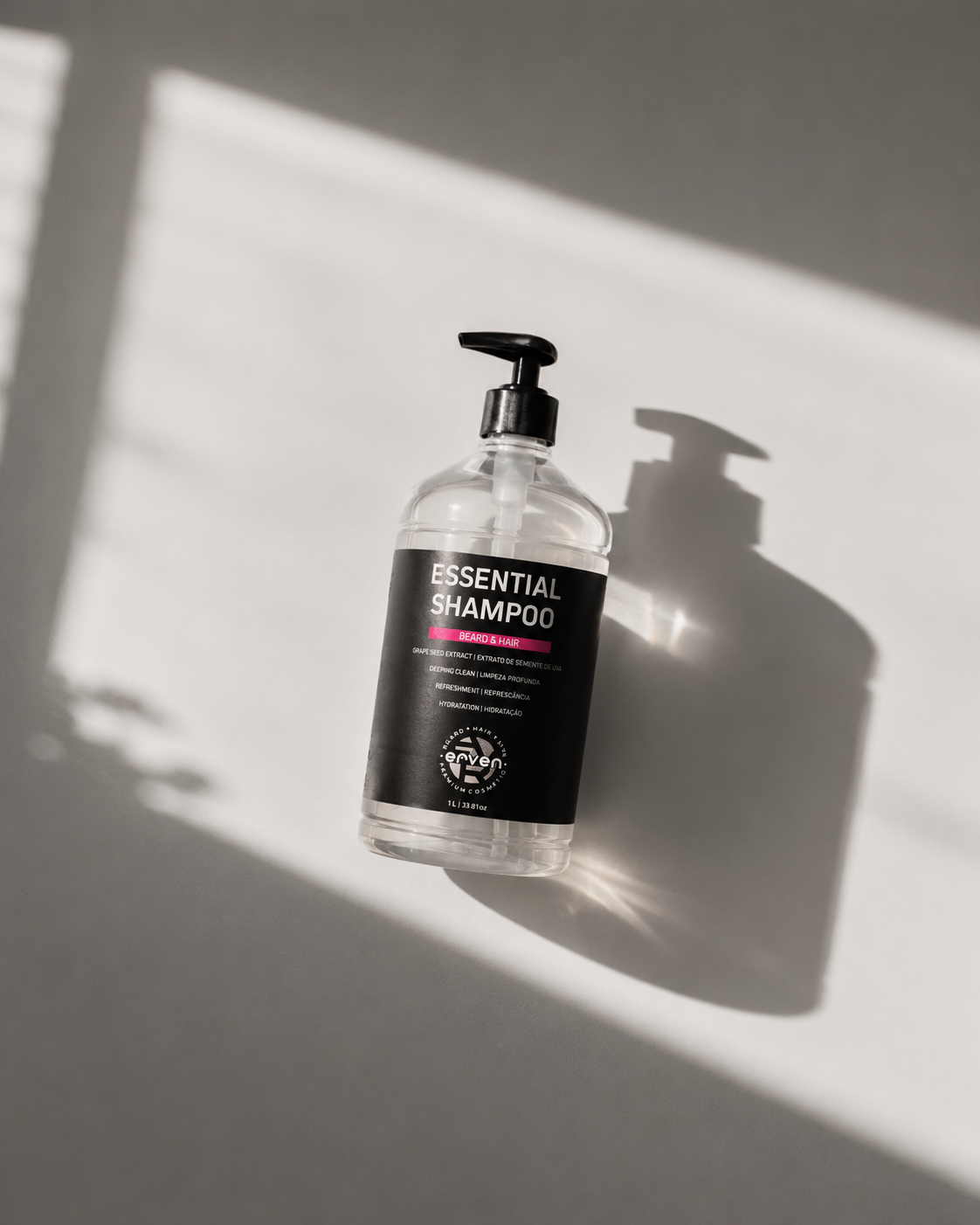 Shampoo para Cabelo e Barba - Shampoo Essential 1L