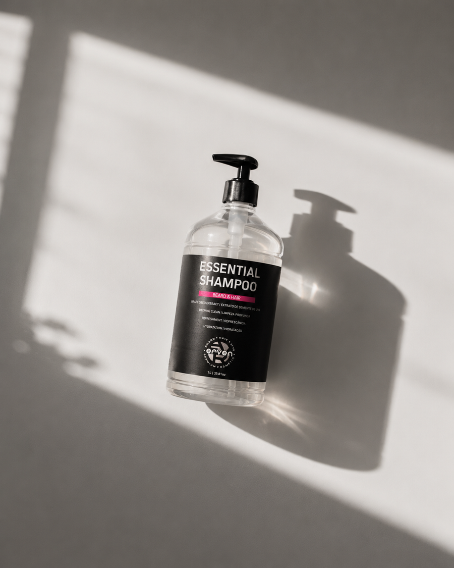 Shampoo para Cabelo e Barba - Shampoo Essential 1L